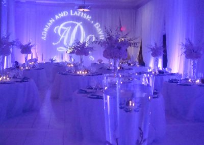 gobo on the dance floor